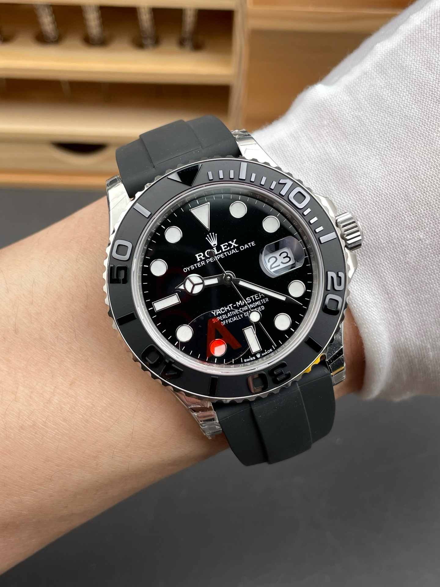 2026 new luxury stainless steel men's mechanical watch VS factory 3235 movement 300 meter waterproof